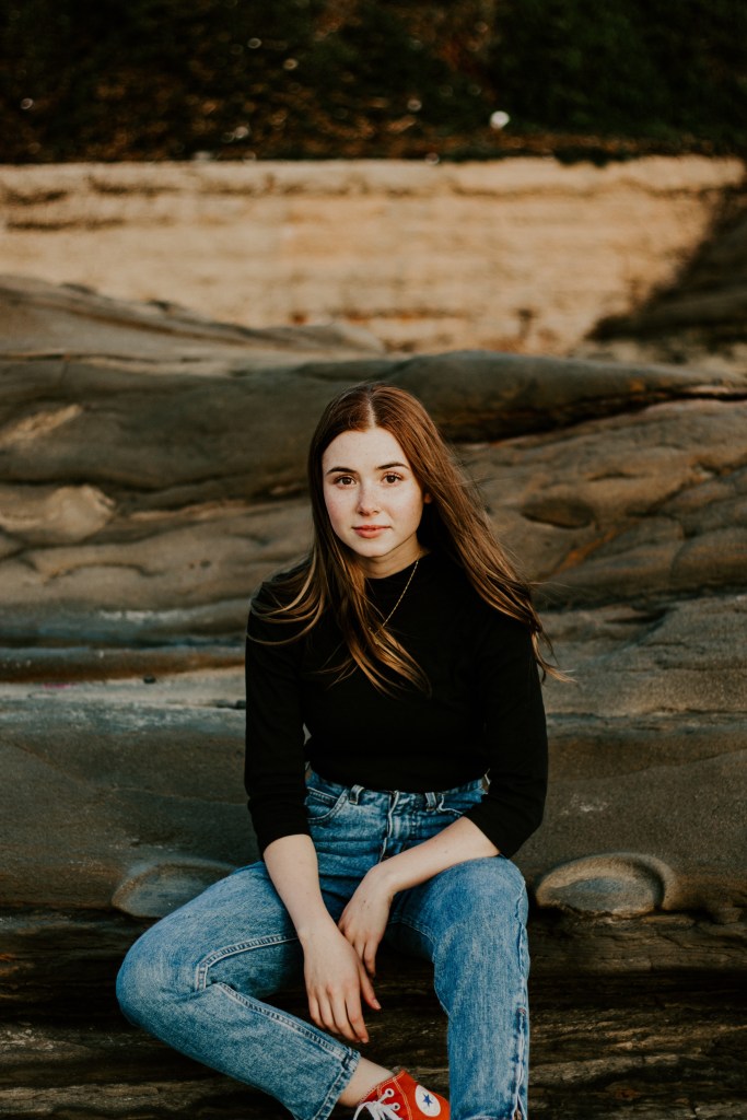 Grace Bateman at Windansea Beach
