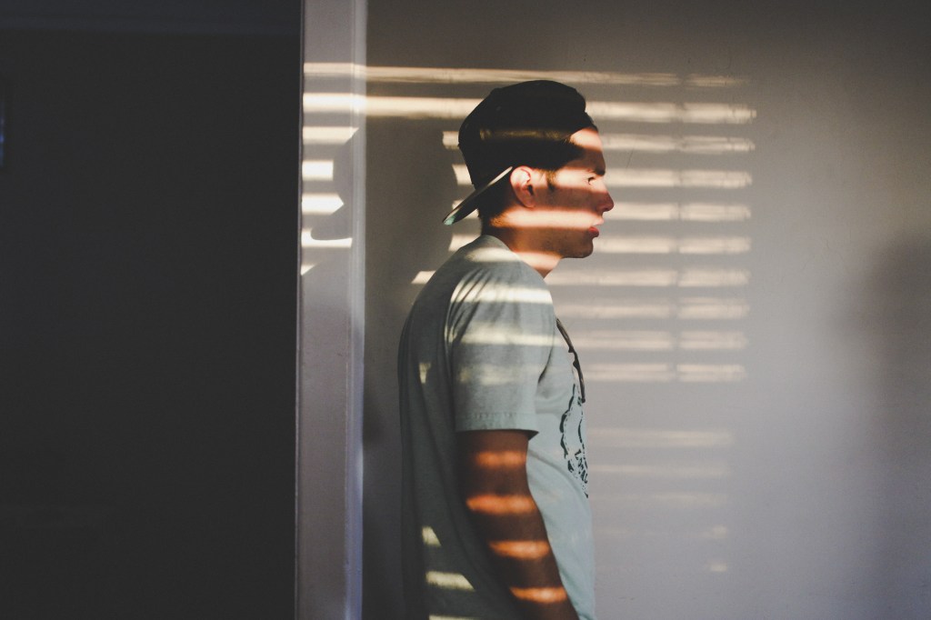 Nick through the blinds