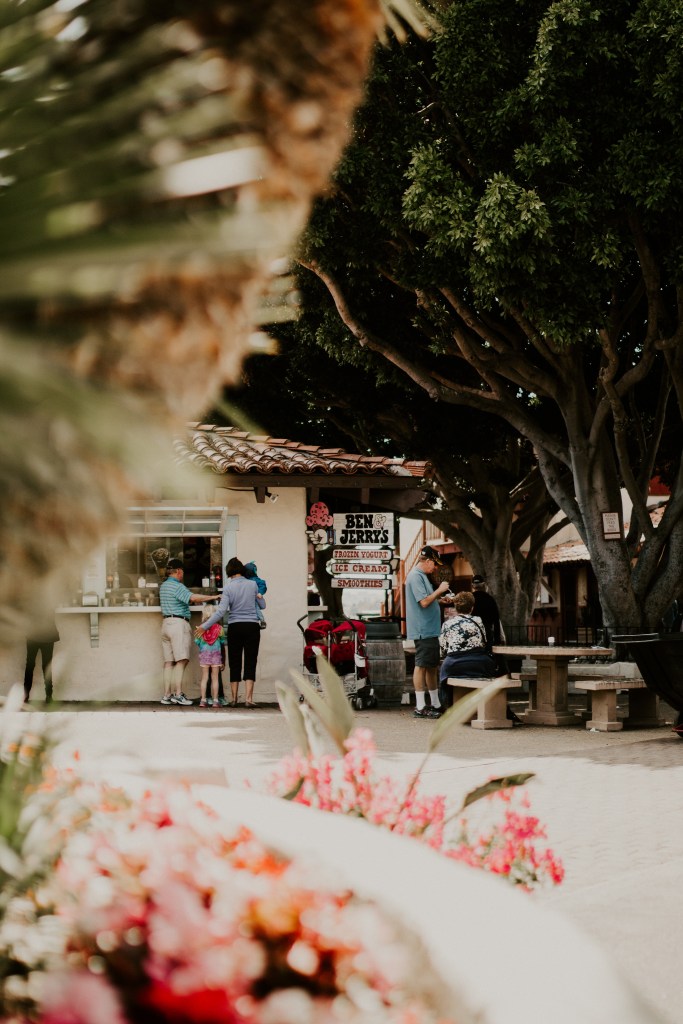 Ben and Jerry's ice cream shop